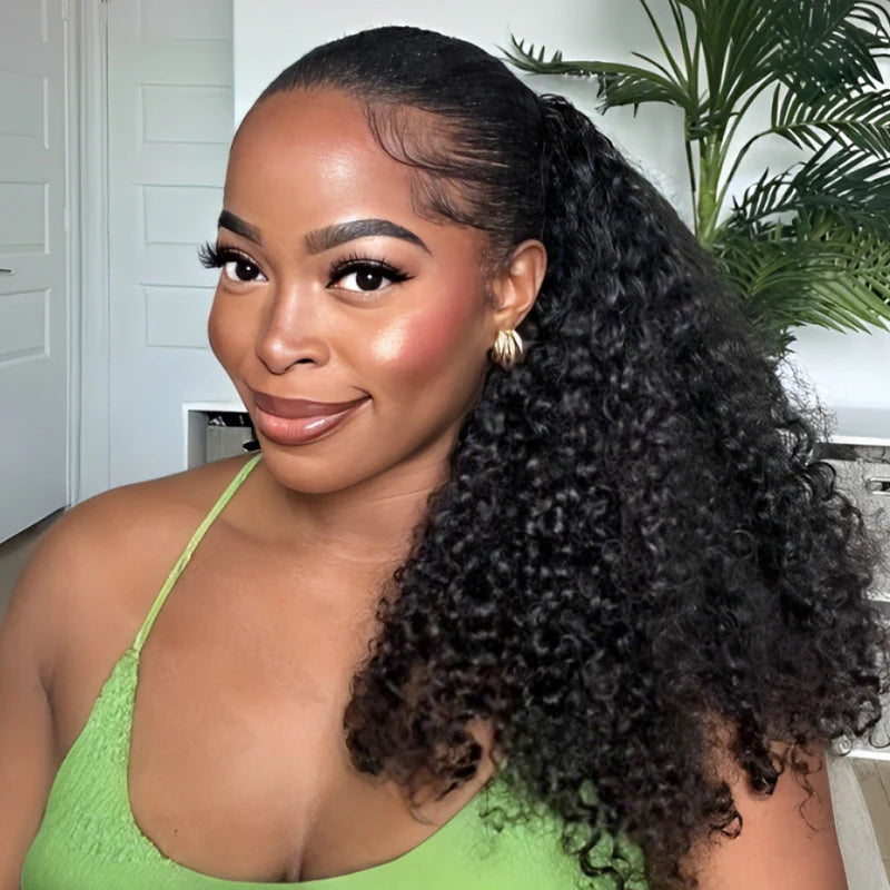 Kinky Curly Virgin Hair 3/4 Bundles