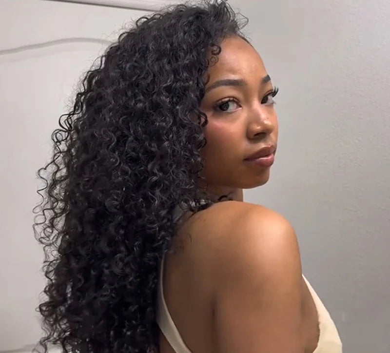 Water Wave Half Wig