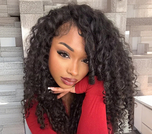 Water Wave Half Wig